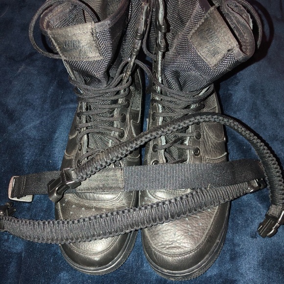 Nike Air-force One High-tops Black - Picture 4 of 5